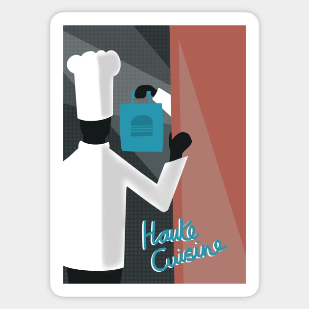 Haute Cuisine - Takeout Sticker by thelittleforest